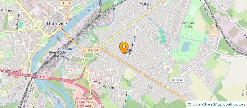 localisation de l'entreprise MADAME MARIE COLLIER  YUTZ