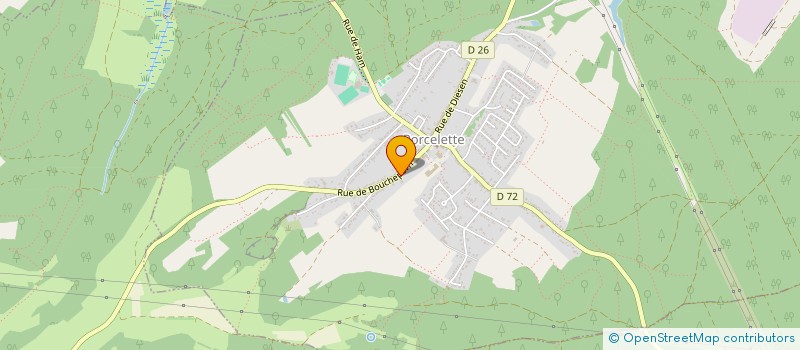 localisation de l'entreprise MADAME MARIE COLLMANN  PORCELETTE