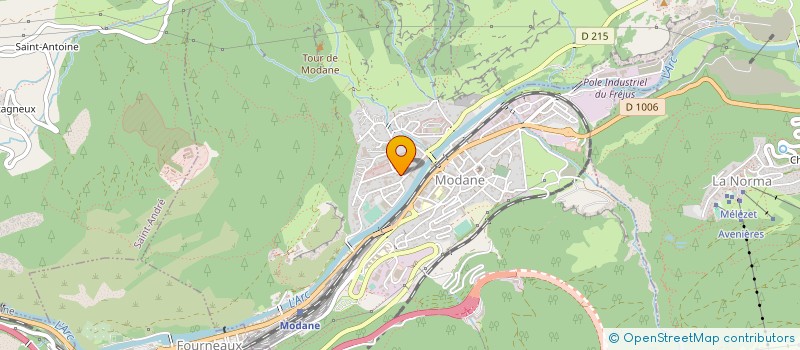 localisation de l'entreprise MADAME MARIE COLLOMB  MODANE