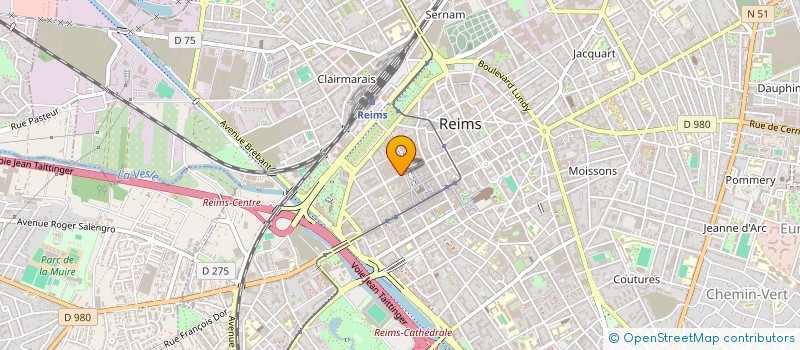 localisation de l'entreprise MADAME MARIE COLOMB à REIMS