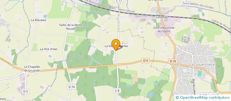 localisation de l'entreprise MADAME MARIE COMBE  SAINT-PERE-MARC-EN-POULET