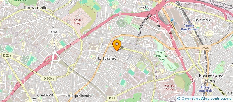 localisation de l'entreprise MADAME MARIE COMBEAU à MONTREUIL