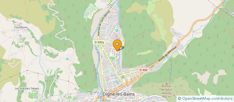 localisation de l'entreprise MADAME MARIE COMITE  DIGNE-LES-BAINS