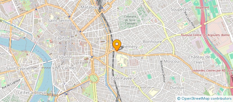 localisation de l'entreprise MADAME MARIE COMMERE à TOULOUSE