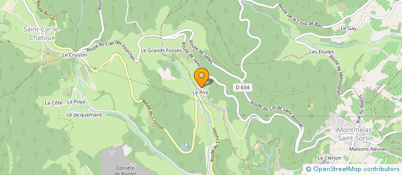 localisation de l'entreprise MADAME MARIE CONDAT  GLEIZE