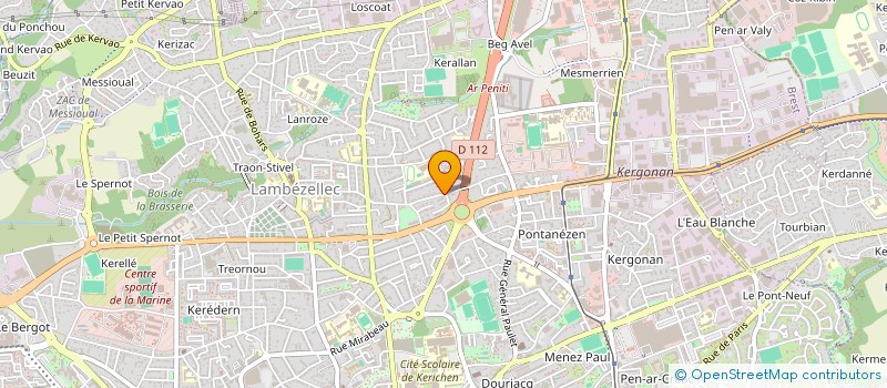localisation de l'entreprise MADAME MARIE CONNAN à BREST
