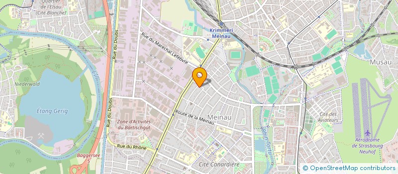 localisation de l'entreprise MADAME MARIE-CONSTANCE MACOR à STRASBOURG