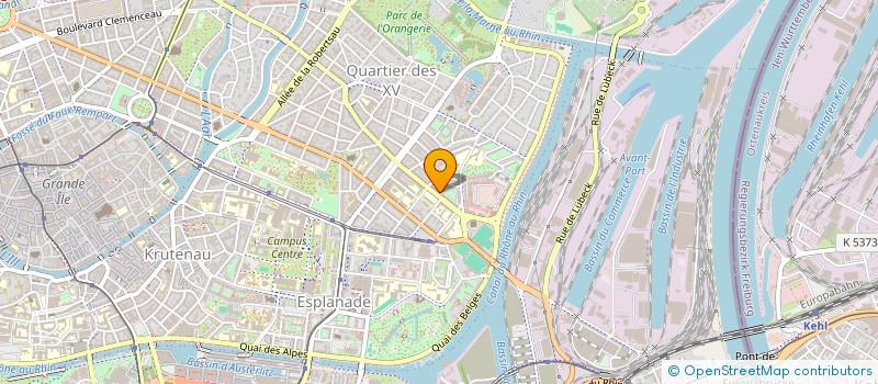 localisation de l'entreprise MADAME MARIE-CONSTANCE RAVIT à STRASBOURG