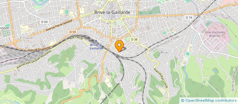 localisation de l'entreprise MADAME MARIE CONTANT  BRIVE-LA-GAILLARDE