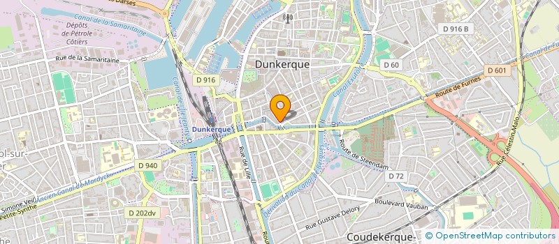 localisation de l'entreprise MADAME MARIE COPPEY à DUNKERQUE