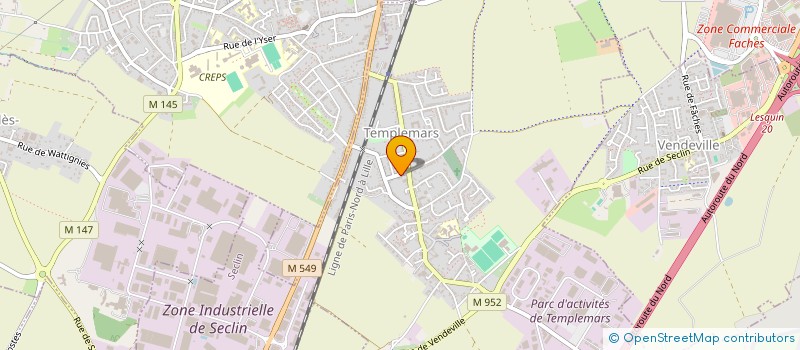 localisation de l'entreprise MADAME MARIE CORDON  TEMPLEMARS