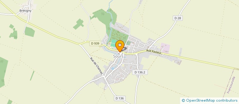 localisation de l'entreprise MADAME MARIE CORDON à FONTENAY-SUR-EURE