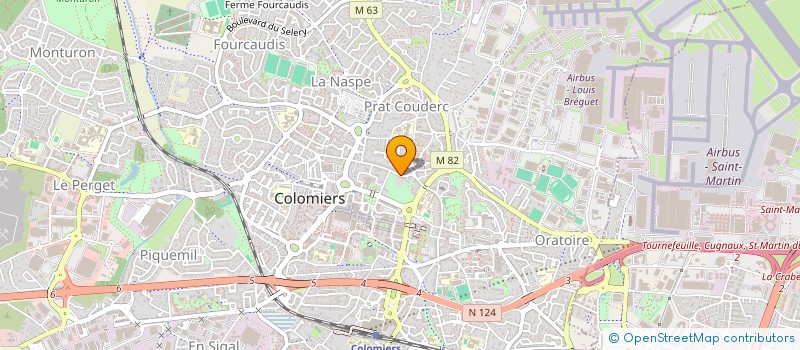 localisation de l'entreprise MADAME MARIE CORENBLIT à COLOMIERS