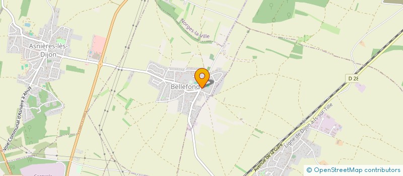localisation de l'entreprise MADAME MARIE CORJON  BELLEFOND