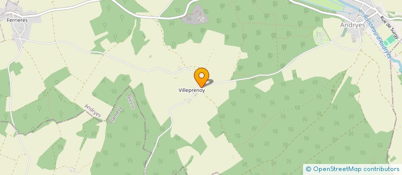 localisation de l'entreprise MADAME MARIE CORMERY  ANDRYES