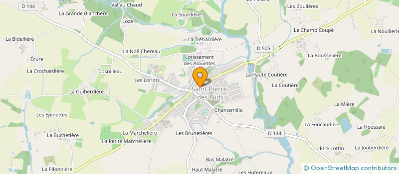 localisation de l'entreprise MADAME MARIE CORNU à SAINT-DENIS-SUR-SARTHON