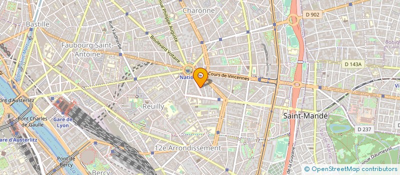 localisation de l'entreprise MADAME MARIE CORNU  PARIS