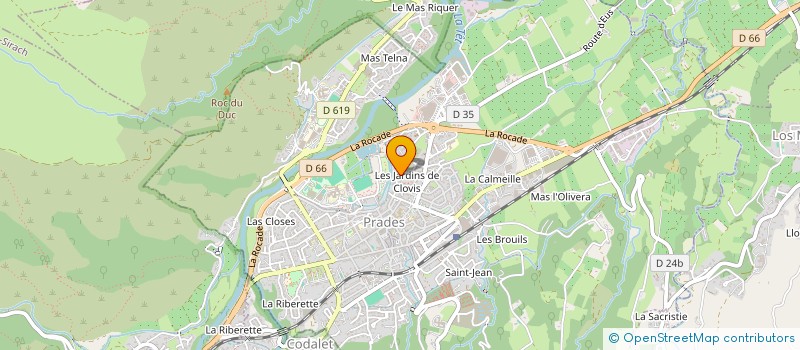 localisation de l'entreprise MADAME MARIE CORONES  PRADES