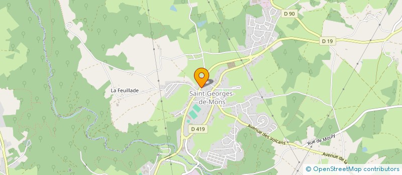 localisation de l'entreprise MADAME MARIE COSSON  CLERMONT-FERRAND