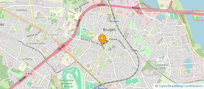 localisation de l'entreprise MADAME MARIE COSTA à BRUGES