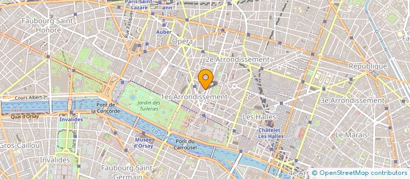 localisation de l'entreprise MADAME MARIE COTINAUD à PARIS
