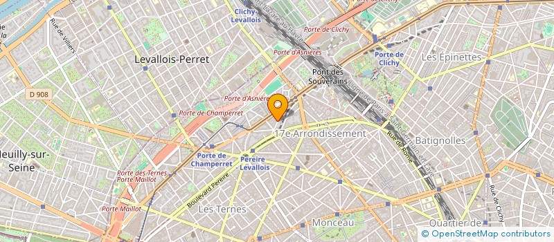 localisation de l'entreprise MADAME MARIE COUFFON DE TREVROS  PARIS