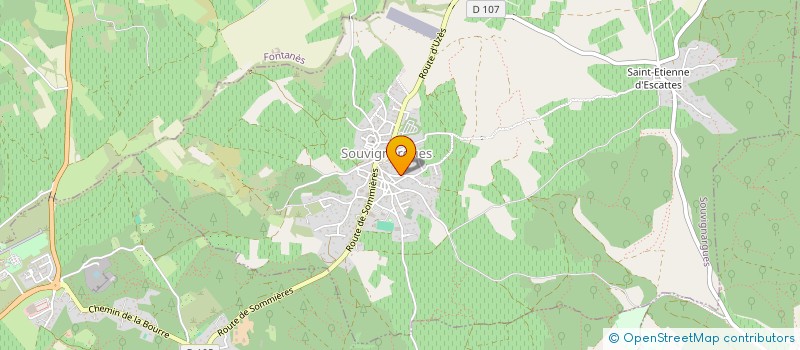 localisation de l'entreprise MADAME MARIE COULOMB  SOUVIGNARGUES