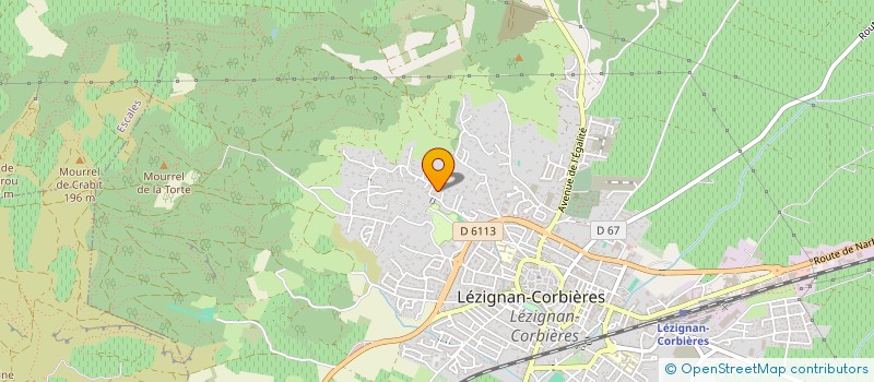 localisation de l'entreprise MADAME MARIE COUPE à LEZIGNAN-CORBIERES