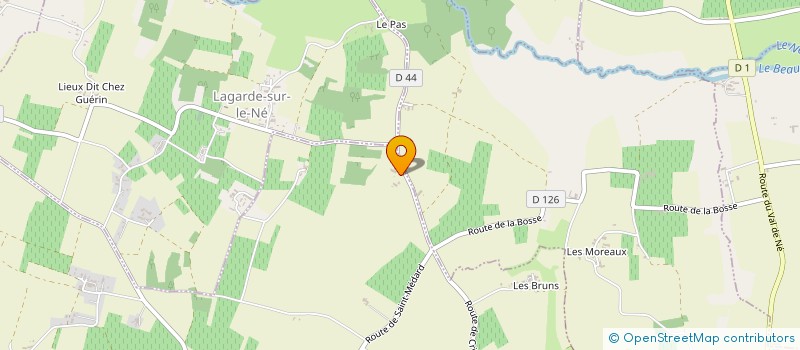 localisation de l'entreprise MADAME MARIE COURAIT  BARRET