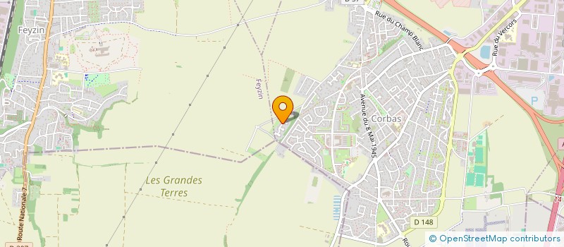 localisation de l'entreprise MADAME MARIE COURTEMANCHE à CORBAS