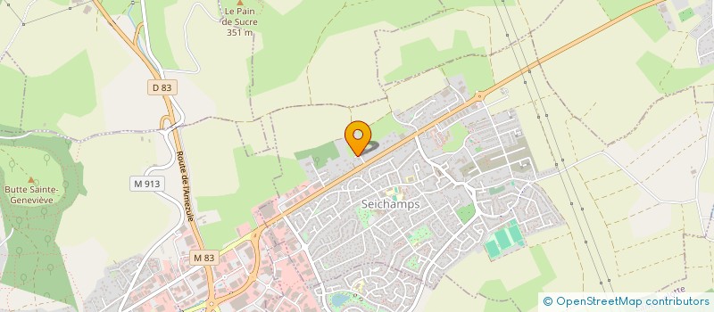 localisation de l'entreprise MADAME MARIE COURTY  SEICHAMPS