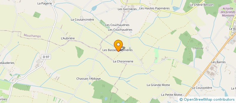 localisation de l'entreprise MADAME MARIE COUSIN  SAINT-PROUANT