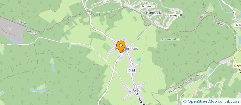 localisation de l'entreprise MADAME MARIE COUSTEUR  PARUX