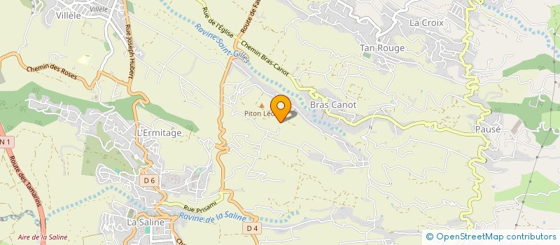 localisation de l'entreprise MADAME MARIE CRESCANCE  SAINT-PAUL