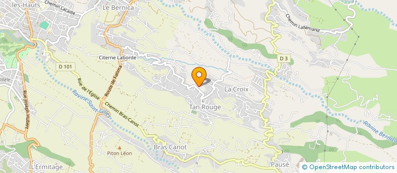 localisation de l'entreprise MADAME MARIE CRESCENCE  SAINT-PAUL