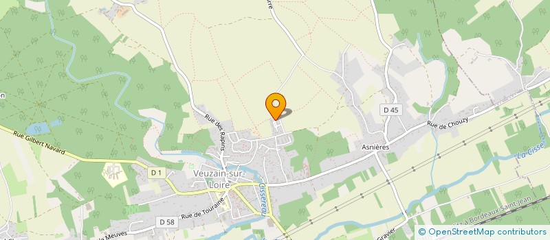 localisation de l'entreprise MADAME MARIE CROHIN à VEUZAIN-SUR-LOIRE