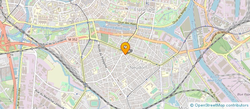 localisation de l'entreprise MADAME MARIE CRONSTADT à STRASBOURG