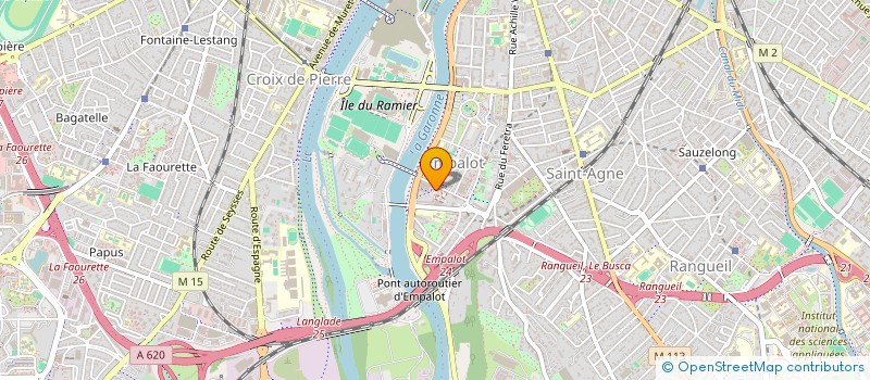 localisation de l'entreprise MADAME MARIE CROUZIL à TOULOUSE