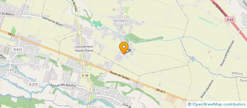 localisation de l'entreprise MADAME MARIE CRUZ  SENDETS