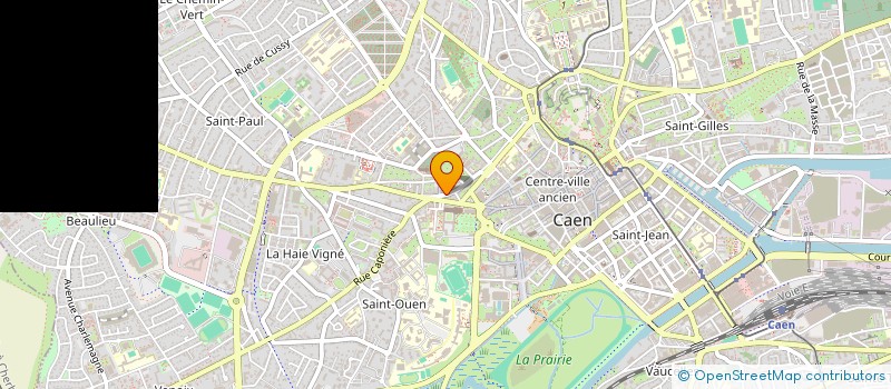 localisation de l'entreprise MADAME MARIE CUGNIERE à CAEN