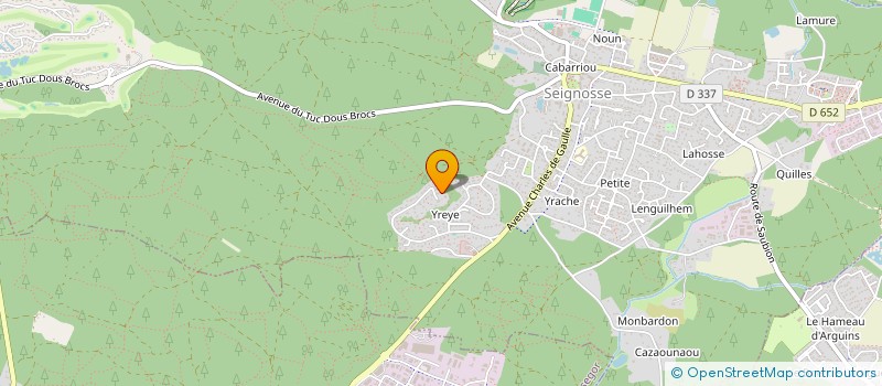 localisation de l'entreprise MADAME MARIE CUNY  SAUBUSSE