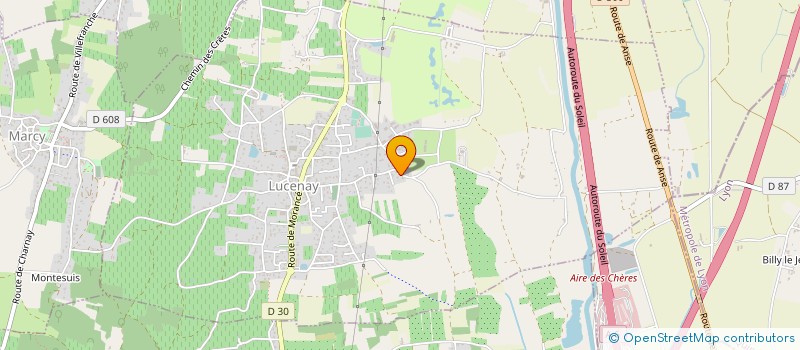 localisation de l'entreprise MADAME MARIE D ANDREA à LUCENAY