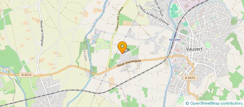 localisation de l'entreprise MADAME MARIE D ASTA  VAUVERT