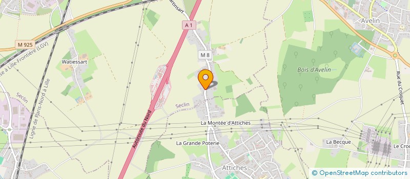 localisation de l'entreprise MADAME MARIE D'OGNY  SECLIN