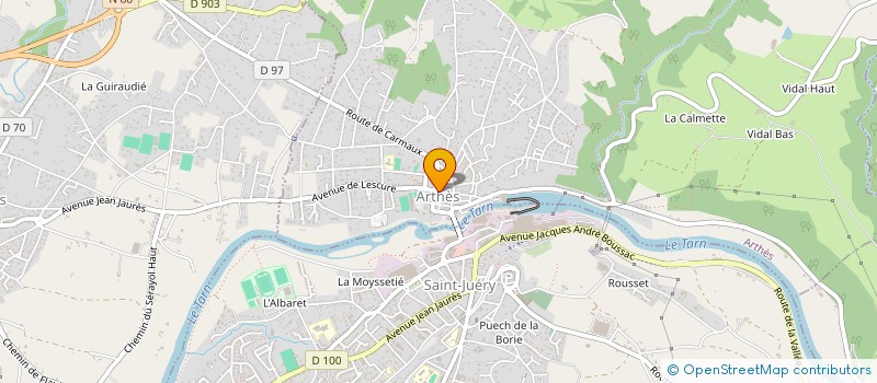 localisation de l'entreprise MADAME MARIE DA COSTA à ARTHES