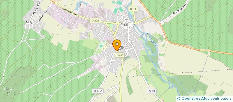 localisation de l'entreprise MADAME MARIE DA CRUZ  CHABLIS