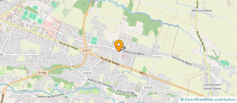 localisation de l'entreprise MADAME MARIE DA SILVA  BIZANOS