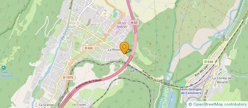 localisation de l'entreprise MADAME MARIE DA SILVA PEREIRA  VIF