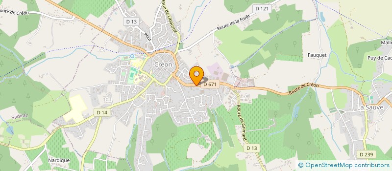 localisation de l'entreprise MADAME MARIE DAGOUASSAT  CAMIAC-ET-SAINT-DENIS