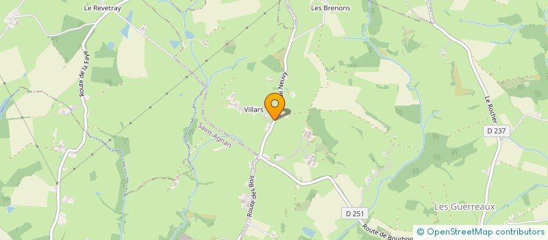 localisation de l'entreprise MADAME MARIE DALIGAND  SAINT-AGNAN